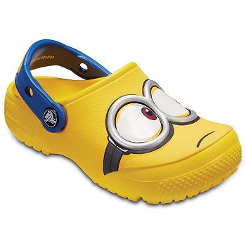 Crocs Fun Lab Minions Clog Zlte - Detske Dreváky